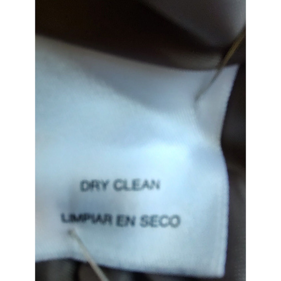 Nine West Woman Brown Fit Flare Belted Lined Summer Dress Size 6 Tailored Pocket - Picture 10 of 11